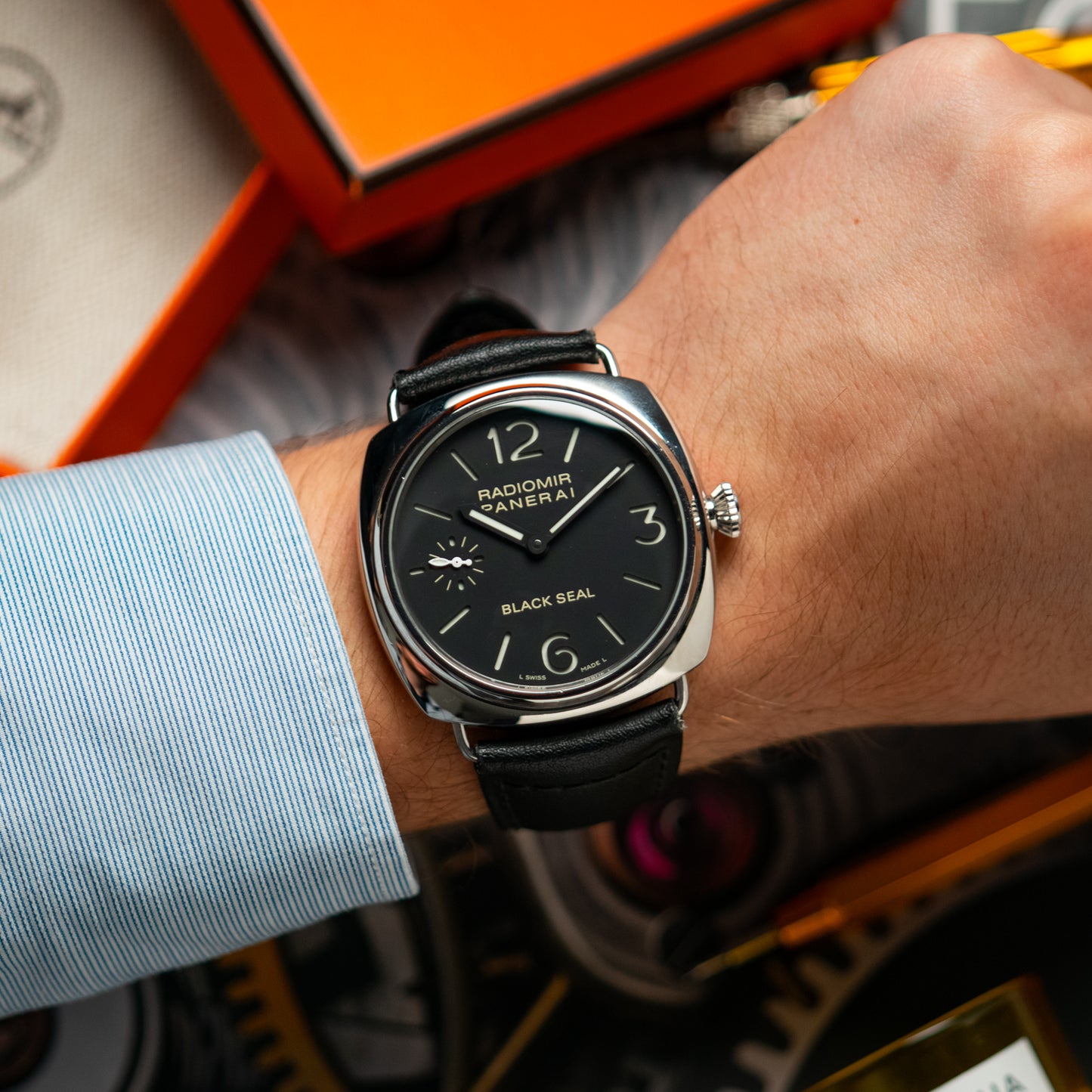 Panerai Radiomir Black Seal Manual Black Dial 45mm