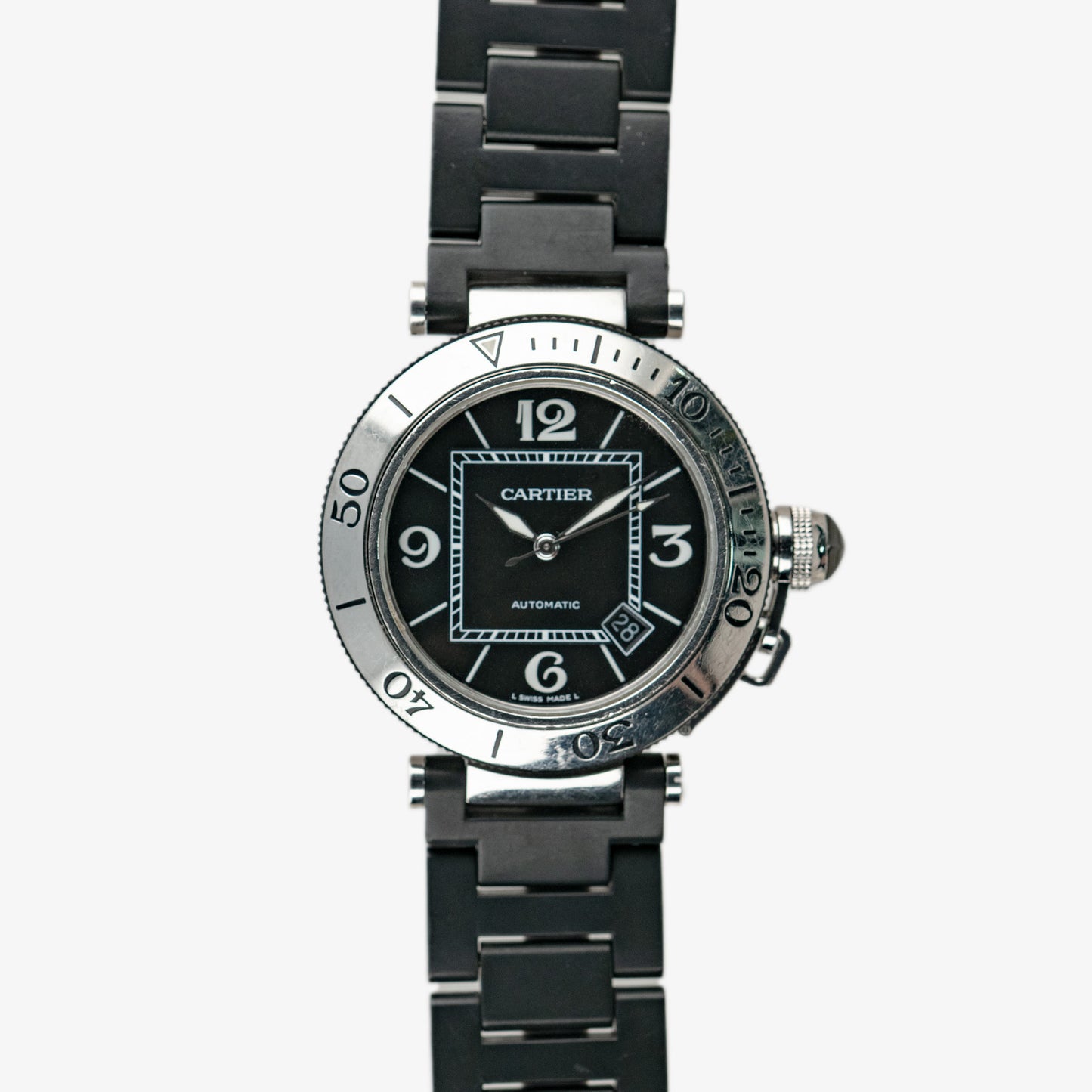 Cartier Pasha Seatimer Automatic Black Dial 40mm