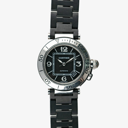 Cartier Pasha Seatimer Automatic Black Dial 40mm