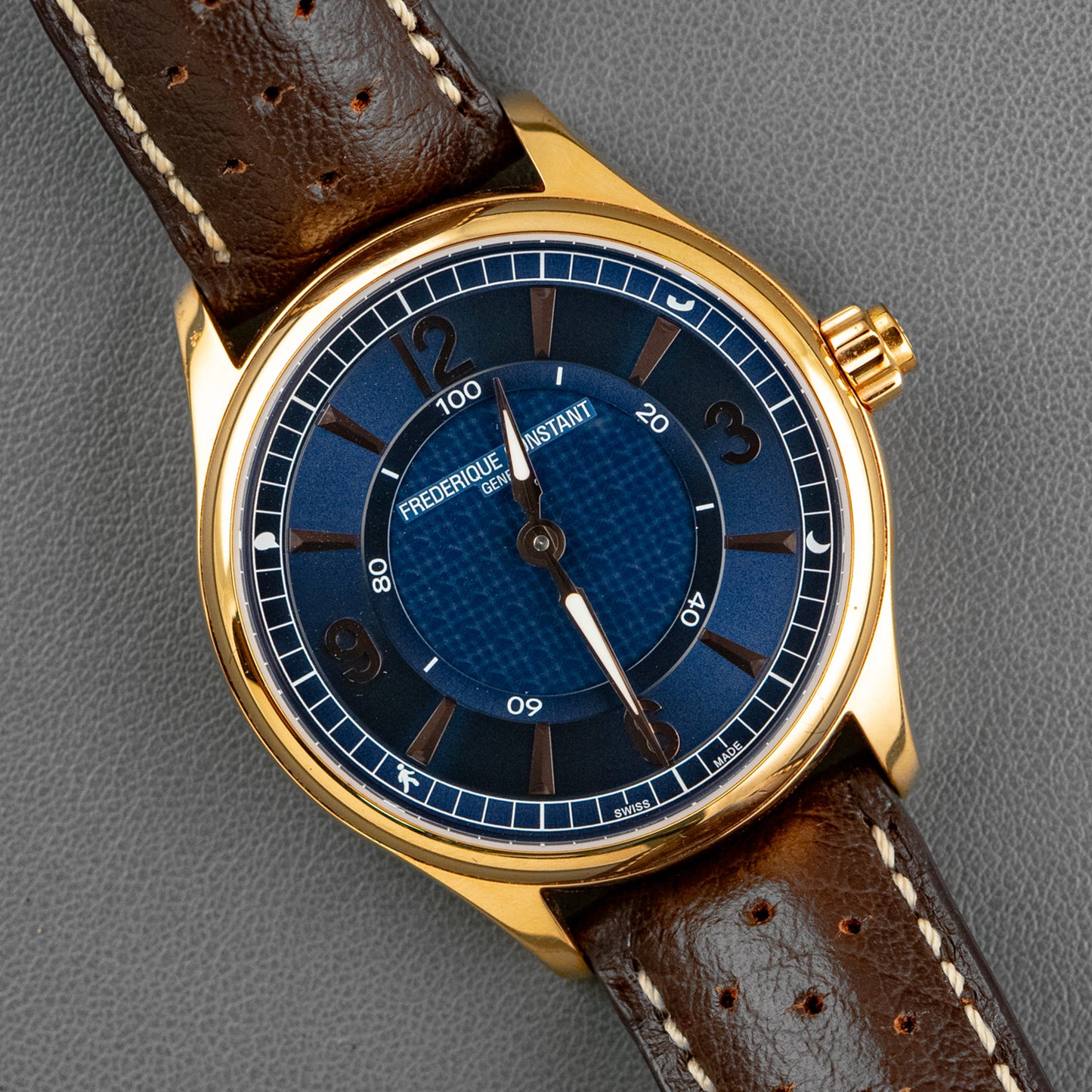 Frederique Constant Horological Smartwatch Blue 42mm