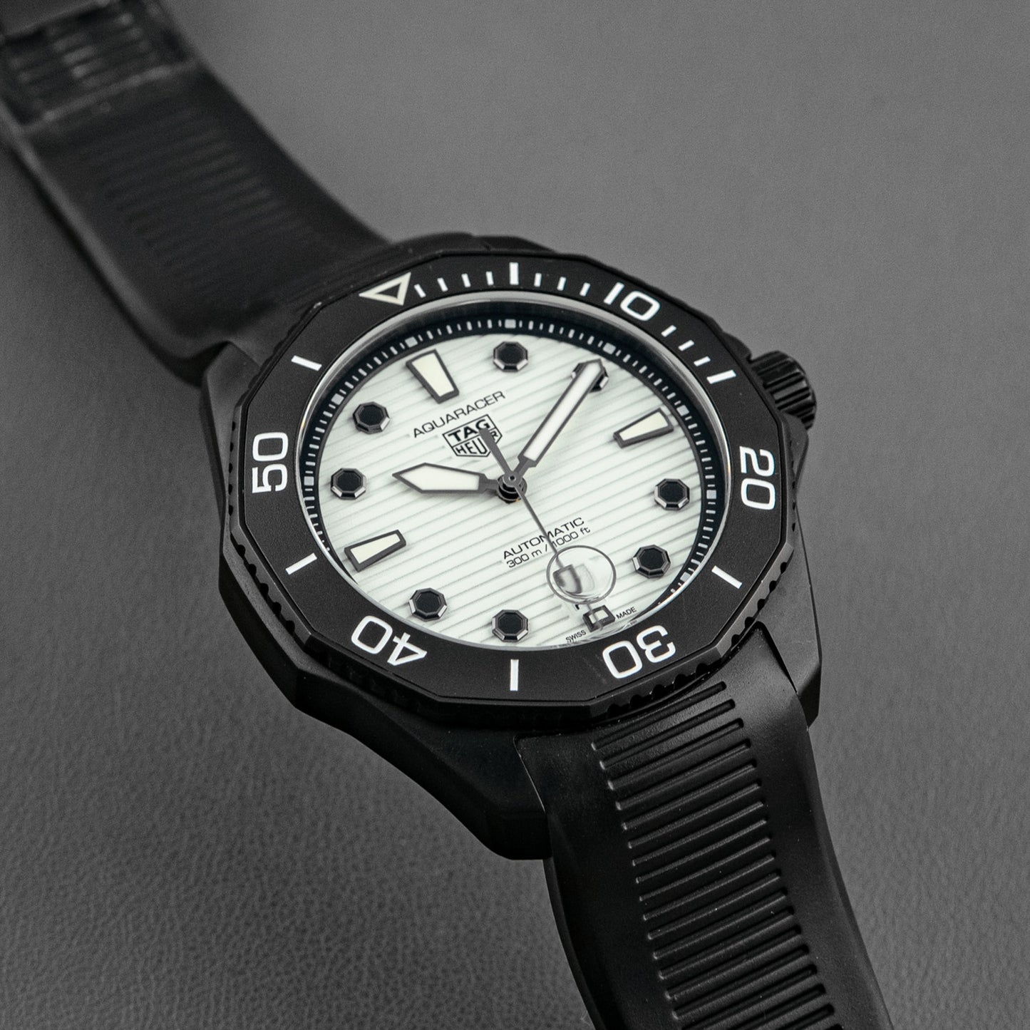 TAG Heuer Aquaracer Automatic White Dial 43mm