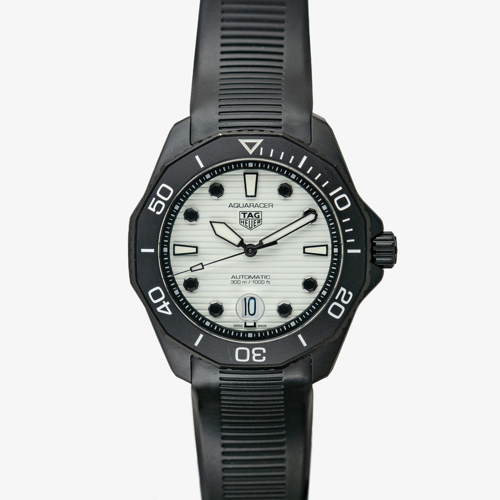 TAG Heuer Aquaracer Automatic White Dial 43mm – LOFT