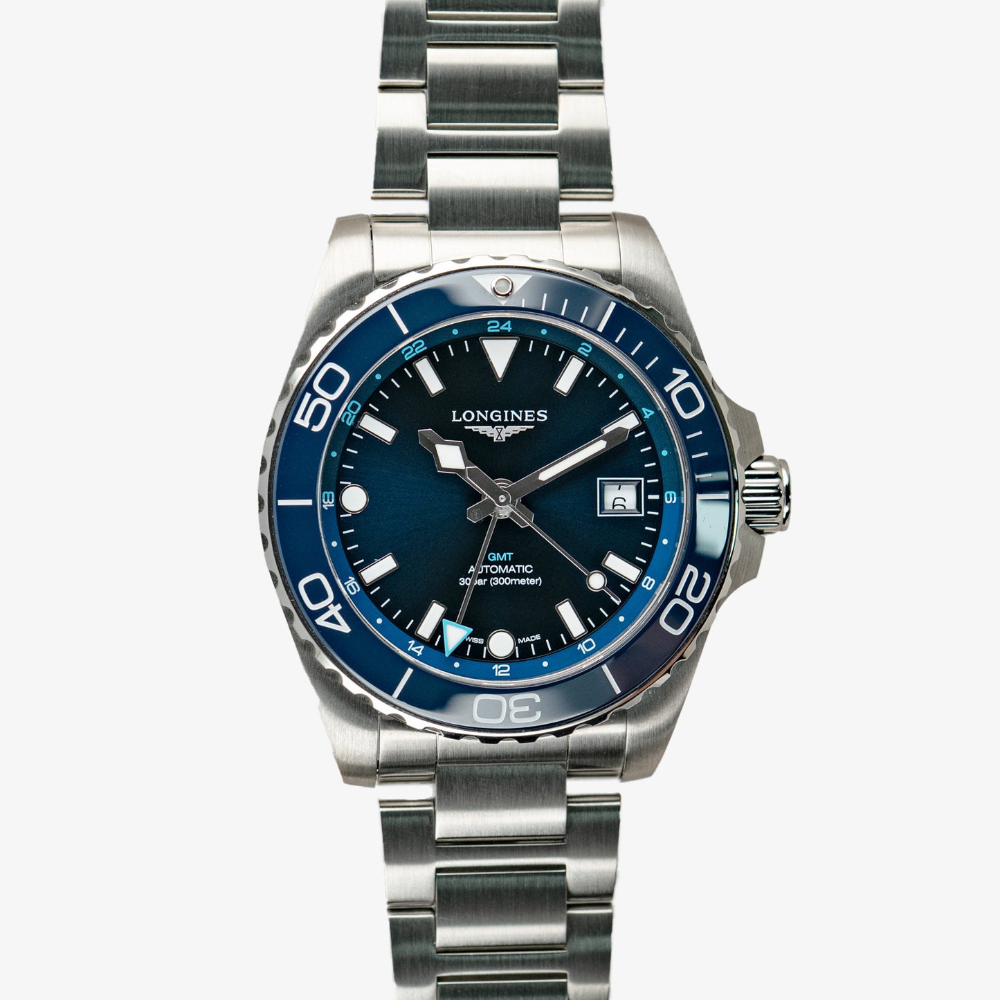 Longines HydroConquest GMT Blue Dial Automatic 41mm