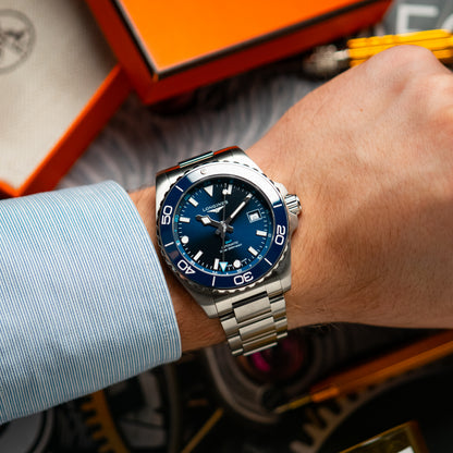 Longines HydroConquest GMT Blue Dial Automatic 41mm