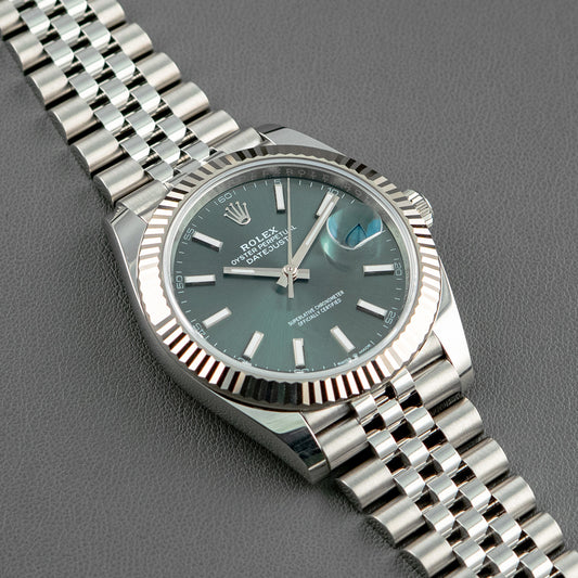 Rolex Datejust 41 126334 Jubilee Mint Green 41mm