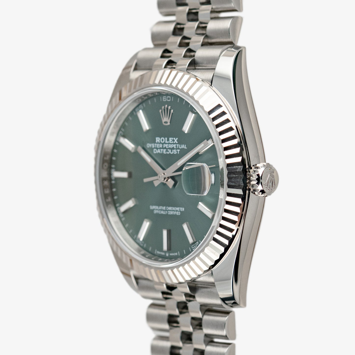Rolex Datejust 41 126334 Jubilee Mint Green 41mm