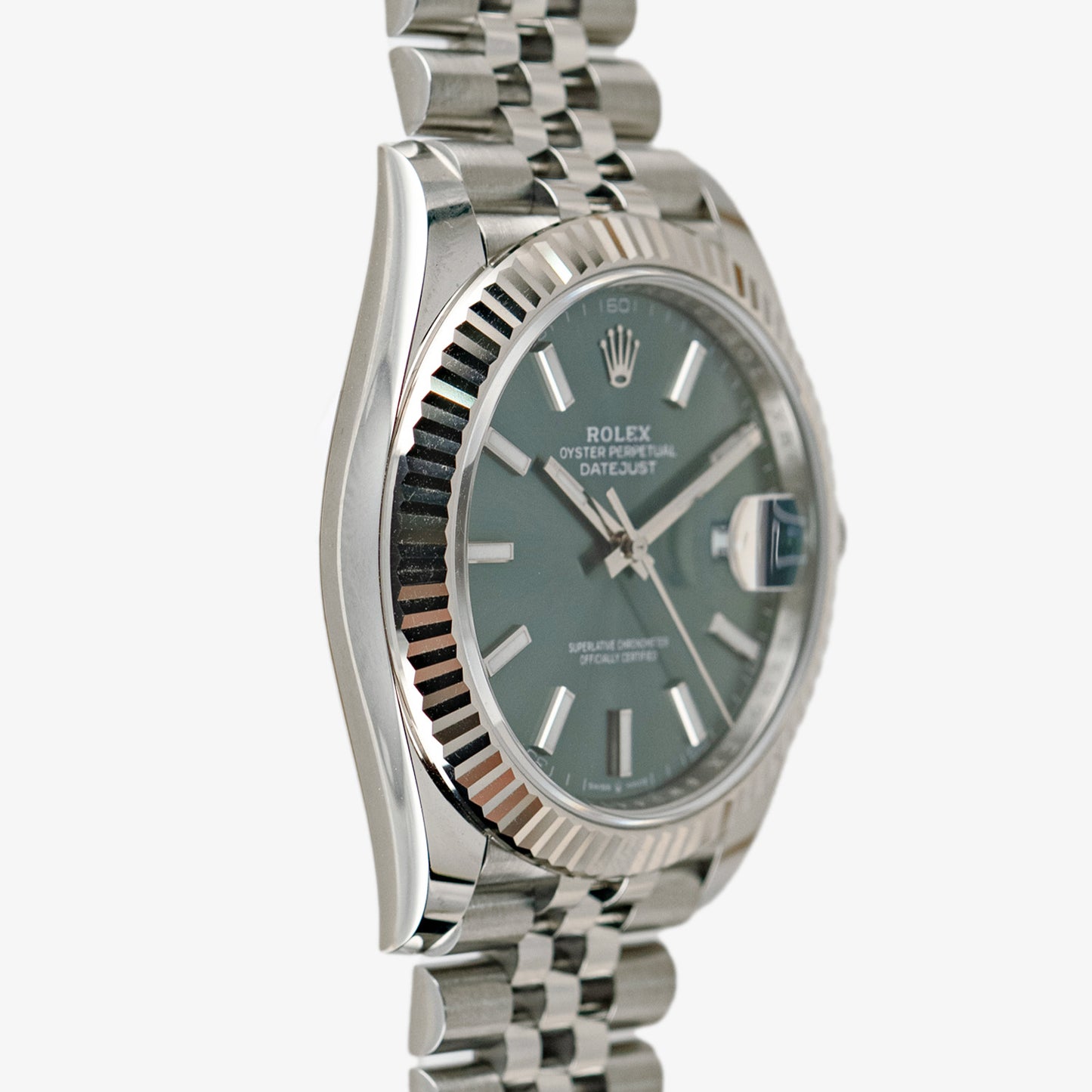 Rolex Datejust 41 126334 Jubilee Mint Green 41mm