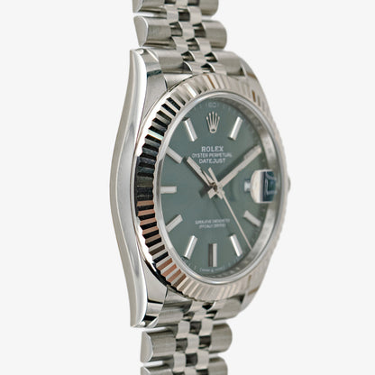 Rolex Datejust 41 126334 Jubilee Mint Green 41mm