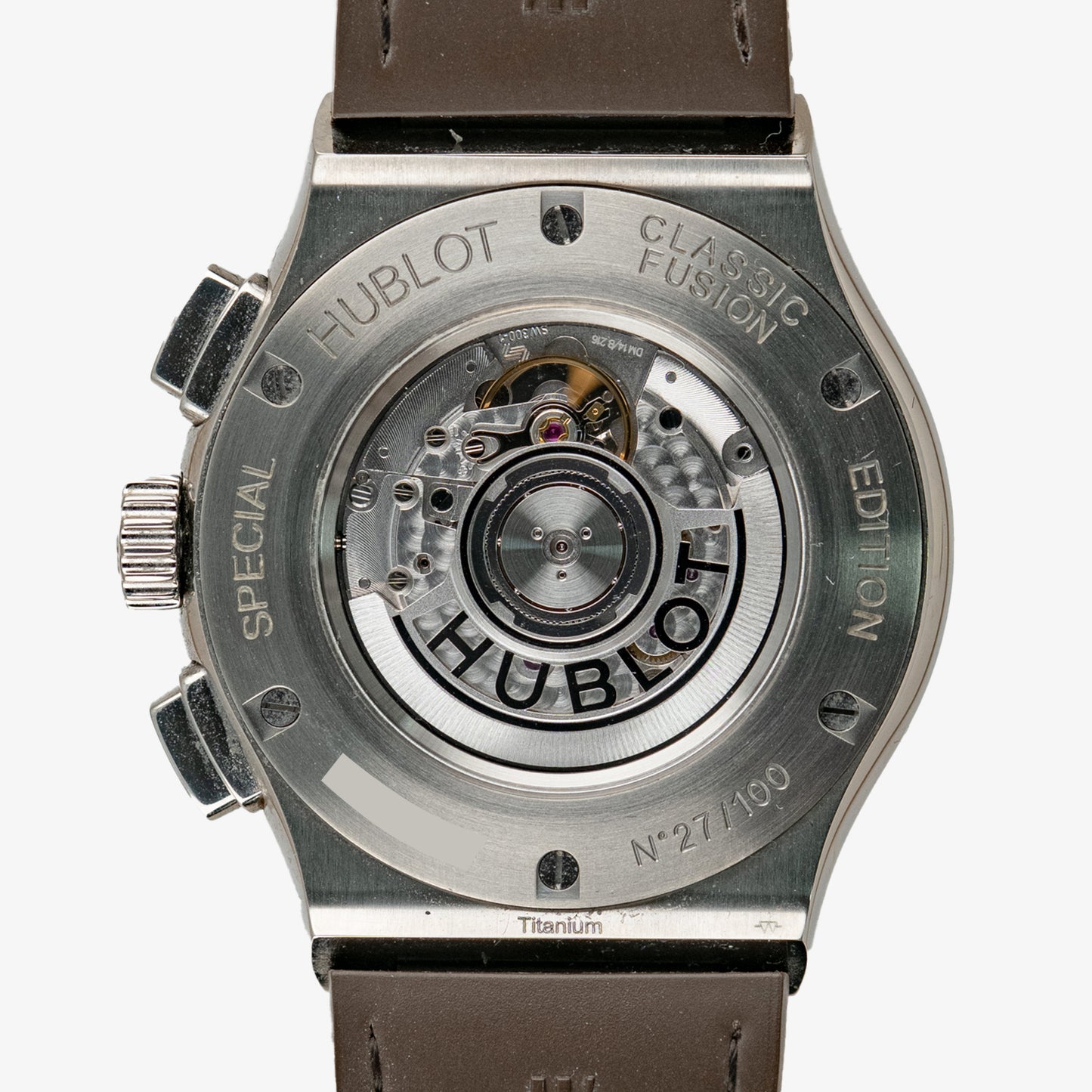 Hublot Classic Fusion Titanium Chronograph Blue 45mm