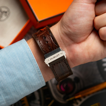 Hublot Classic Fusion Titanium Chronograph Blue 45mm