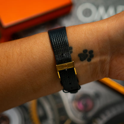 Cartier Tank Vermeil Manual Wind Silver Gold-Plated 23mm