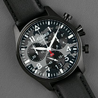 Alpina Startimer Pilot Quartz Chronograph Big Date 44mm