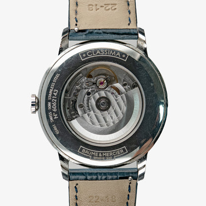 Baume & Mercier Classima Automatic Blue Dial 42mm