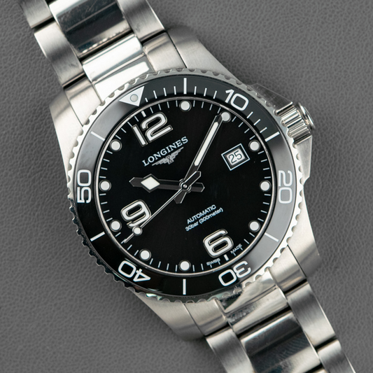 Longines HydroConquest Automatic Black Dial Date 42mm