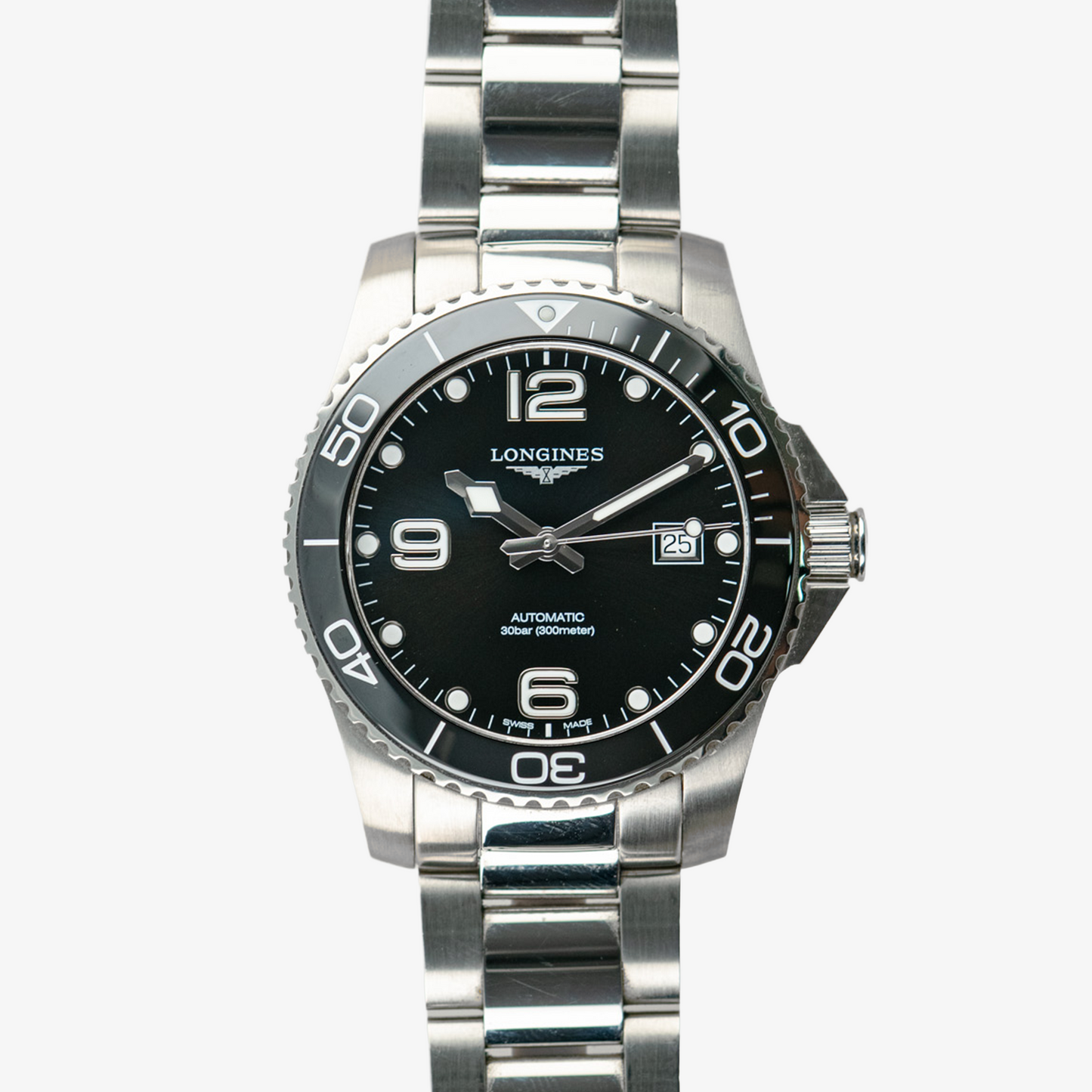 Longines HydroConquest Automatic Black Dial Date 42mm