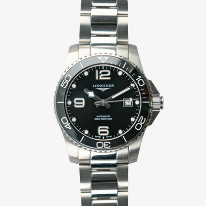 Longines HydroConquest Automatic Black Dial Date 42mm