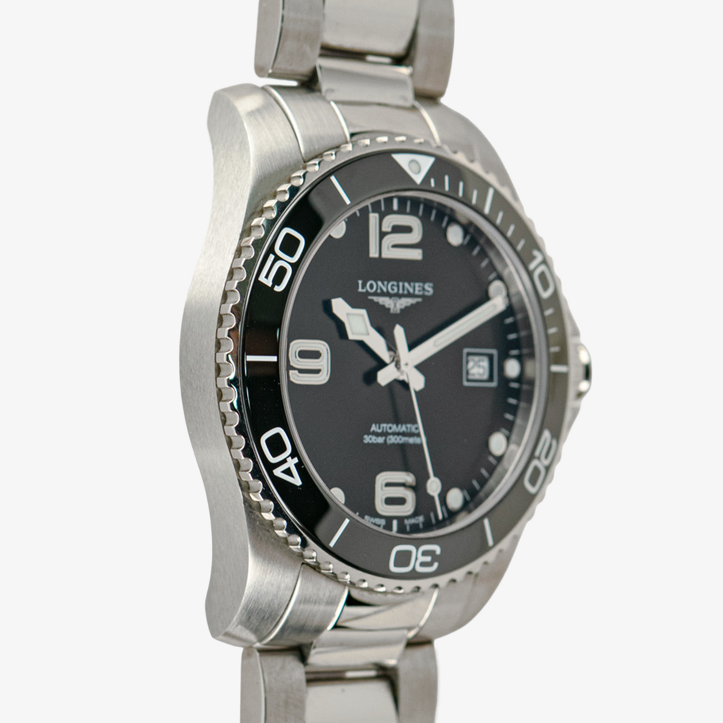 Longines HydroConquest Automatic Black Dial Date 42mm