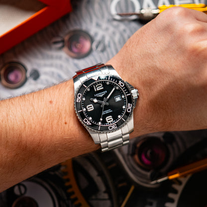 Longines HydroConquest Automatic Black Dial Date 42mm