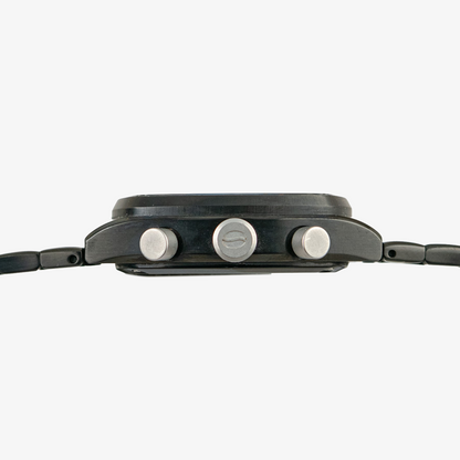 Brew Black Quartz Chronograph Black Dial 38mm