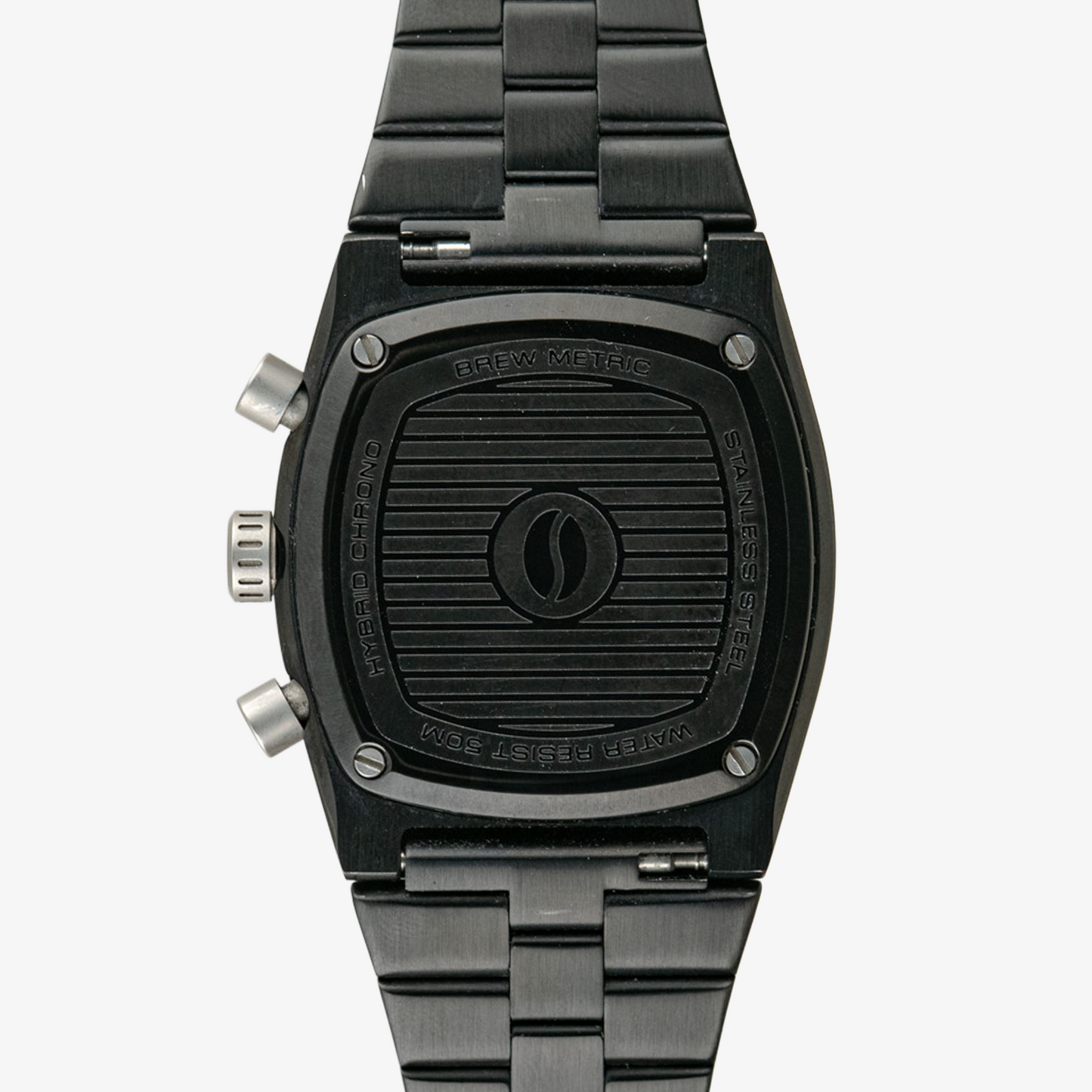 Brew Black Quartz Chronograph Black Dial 38mm