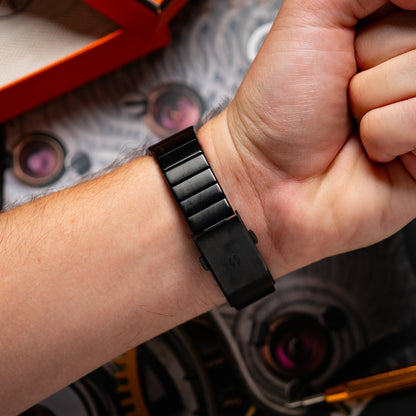 Brew Black Quartz Chronograph Black Dial 38mm