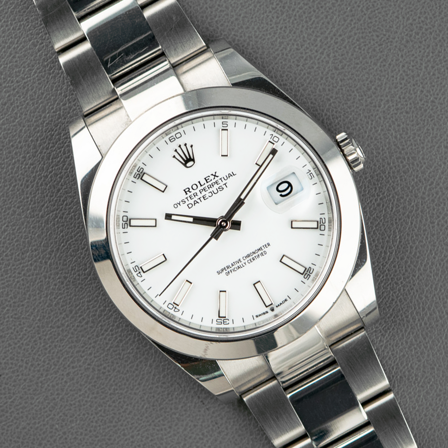 Rolex Datejust 126300 Automatic White Dial 41mm