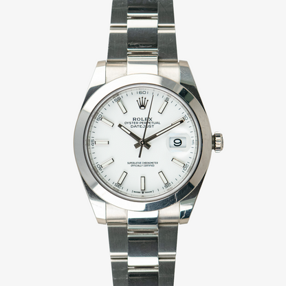 Rolex Datejust 126300 Automatic White Dial 41mm