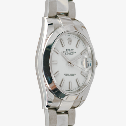 Rolex Datejust 126300 Automatic White Dial 41mm