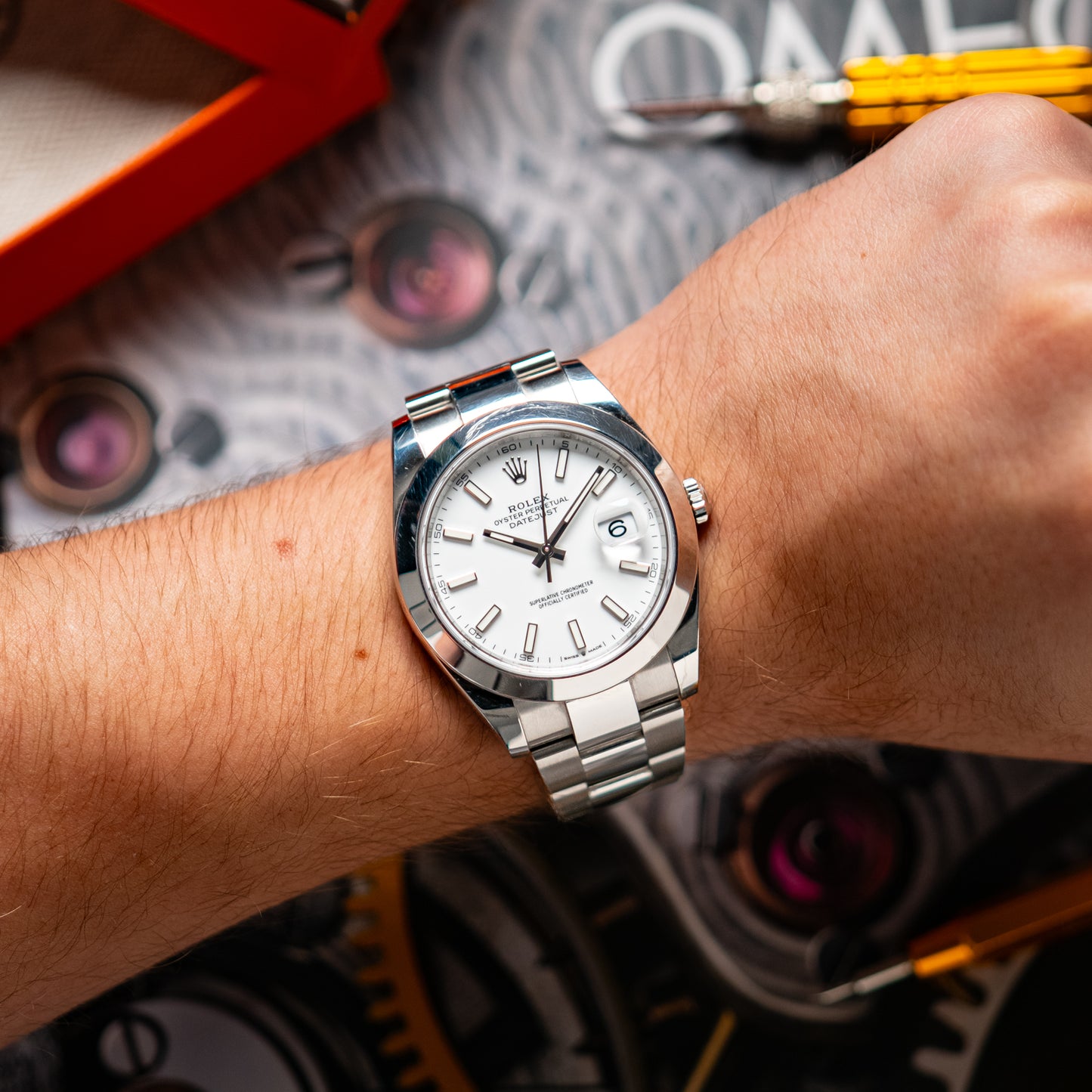 Rolex Datejust 126300 Automatic White Dial 41mm