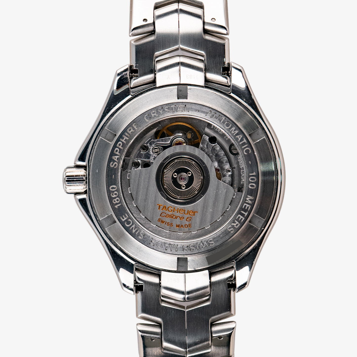 TAG Heuer Link Calibre 6 Automatic Black Dial Date 39mm