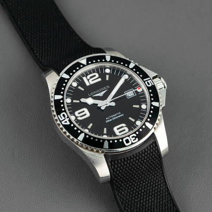 Longines HydroConquest Automatic Rubber Black 41mm