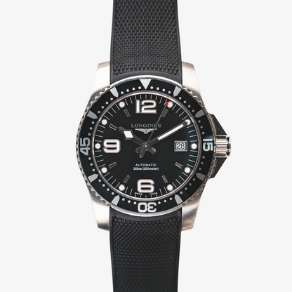 Longines HydroConquest Automatic Rubber Black 41mm