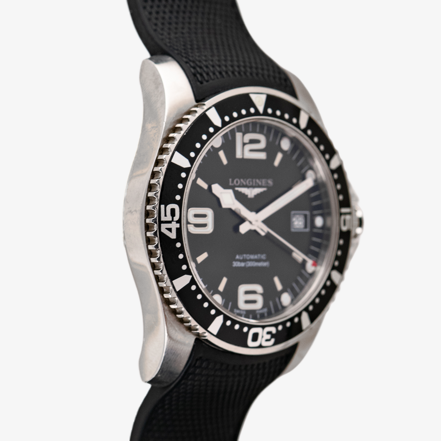 Longines HydroConquest Automatic Rubber Black 41mm