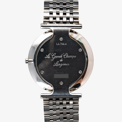 Longines Le Grand Classique Quartz Diamonds Black 38mm