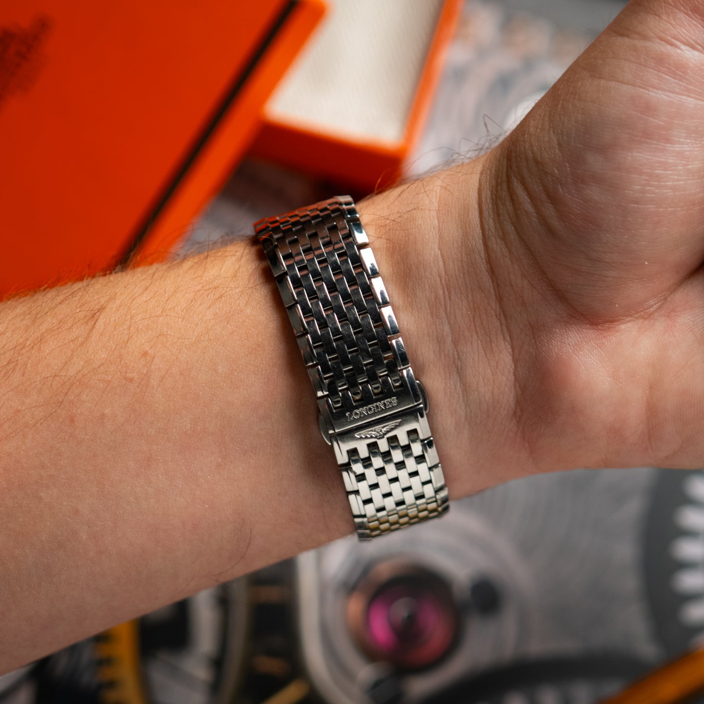 Longines Le Grand Classique Quartz Diamonds Black 38mm