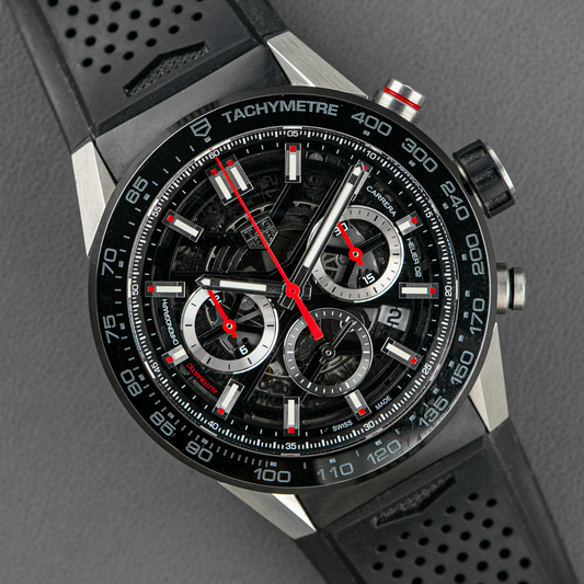 TAG Heuer Carrera Heuer 02 Chronograph Skeleton Dial 45mm