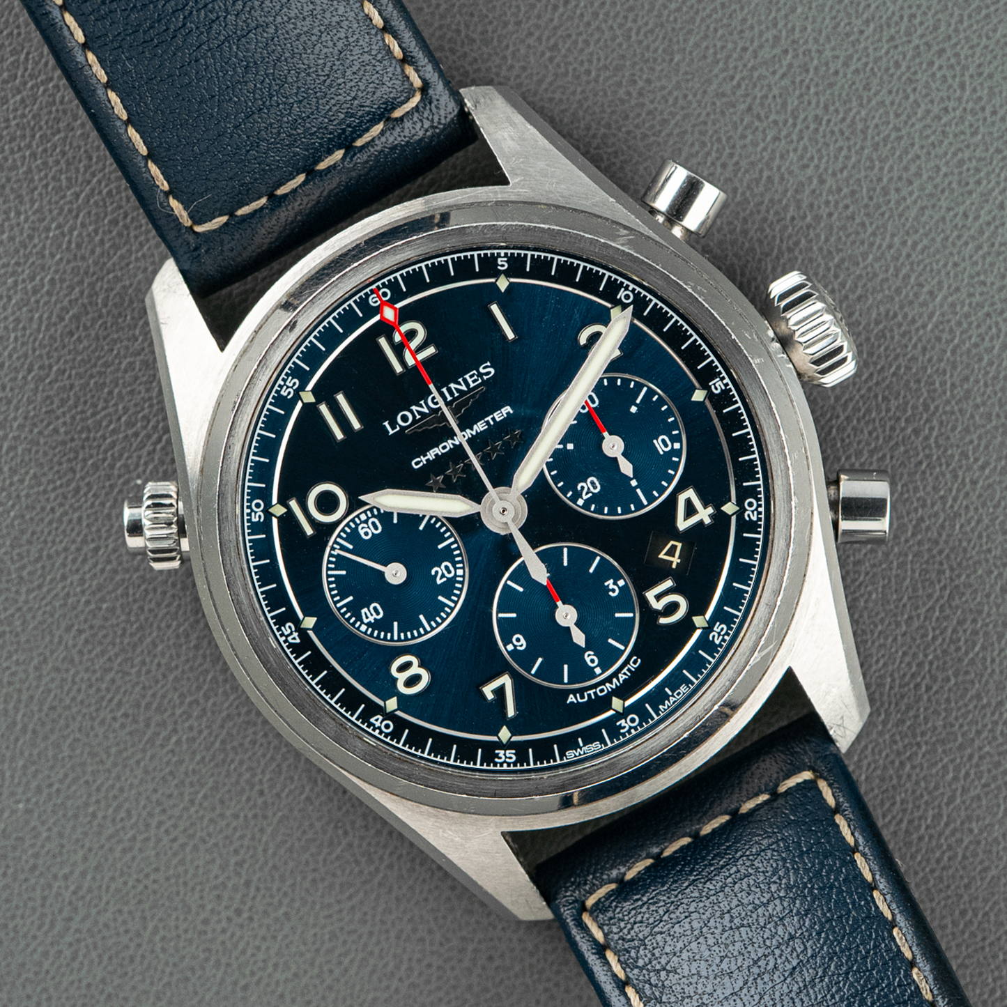 Longines Spirit Chronograph Blue Dial Automatic 42mm