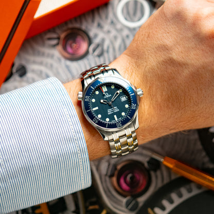 Omega Seamaster Diver 300M Quartz Blue Dial 36mm
