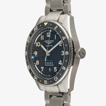 Longines Zulu Time Automatic GMT Black Dial 42mm