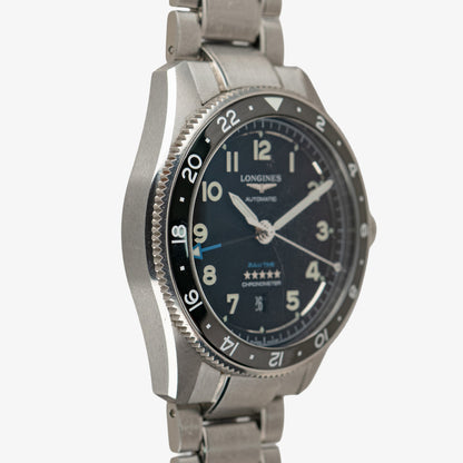 Longines Zulu Time Automatic GMT Black Dial 42mm