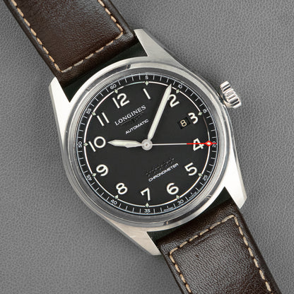 Longines Spirit Automatic Chronometer Black Dial 40mm
