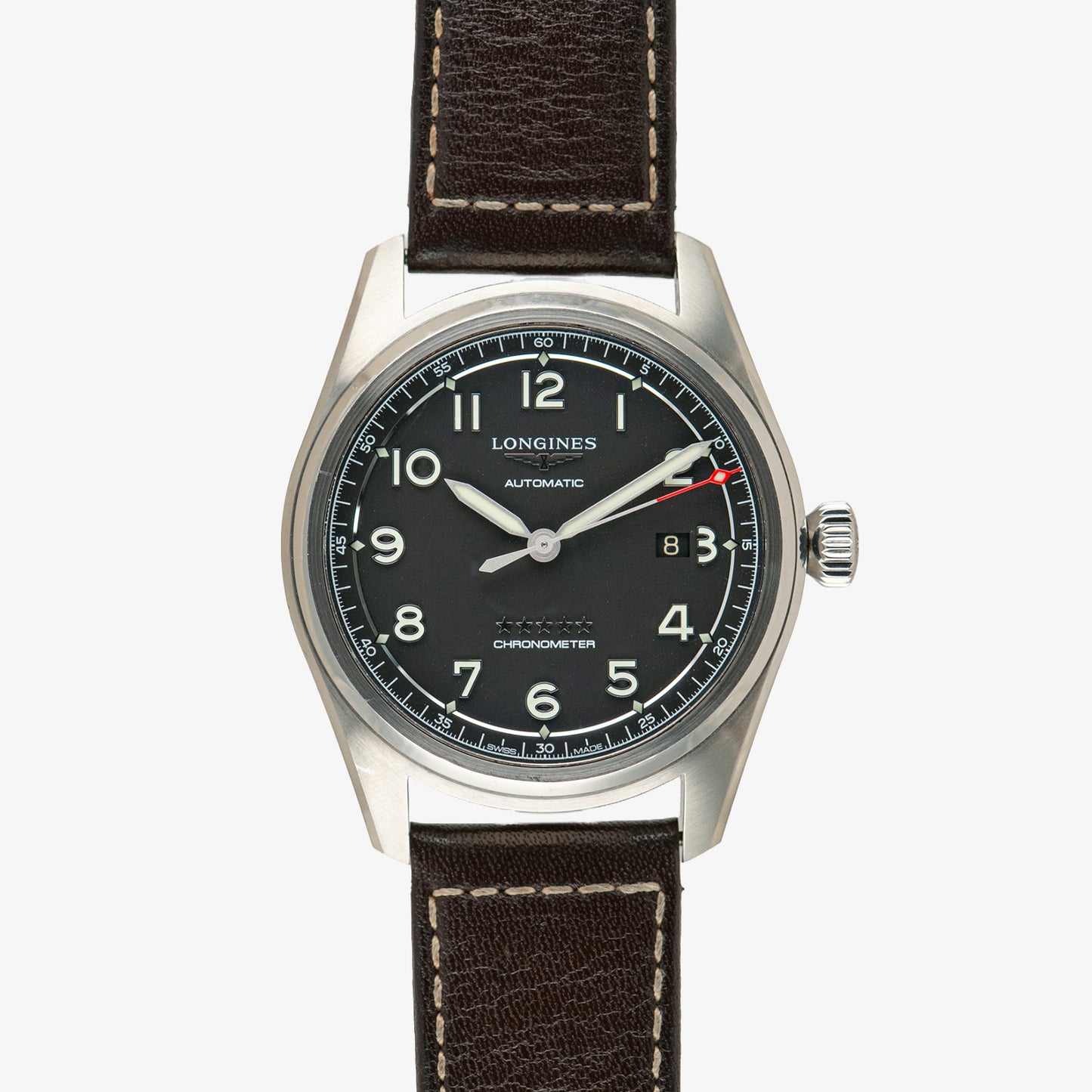 Longines Spirit Automatic Chronometer Black Dial 40mm