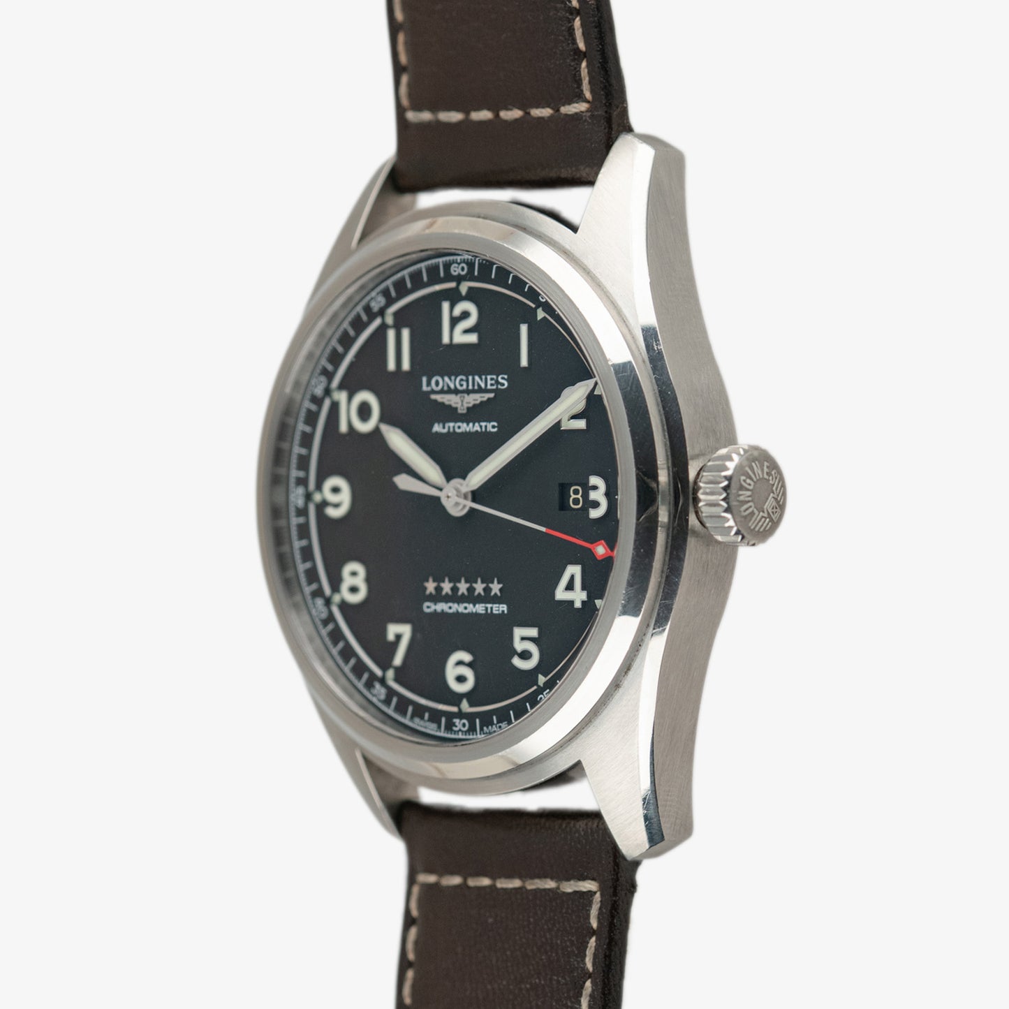 Longines Spirit Automatic Chronometer Black Dial 40mm