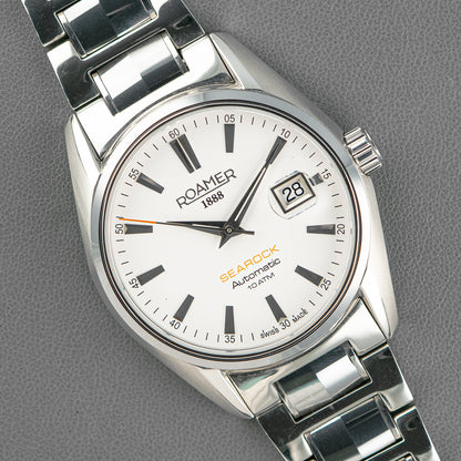 Roamer Searock Automatic 10 ATM White Dial 42mm