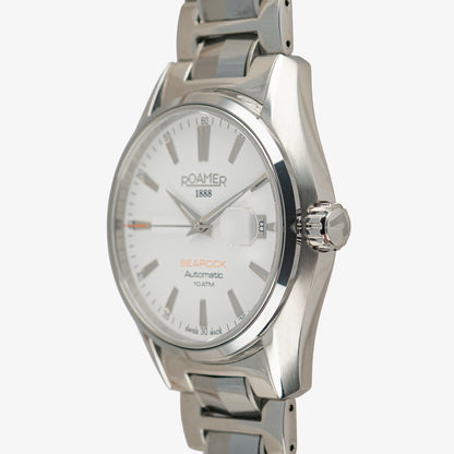 Roamer Searock Automatic 10 ATM White Dial 42mm