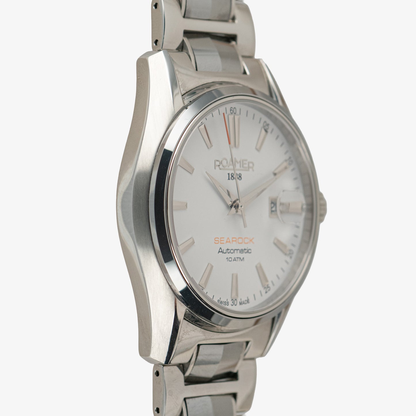 Roamer Searock Automatic 10 ATM White Dial 42mm