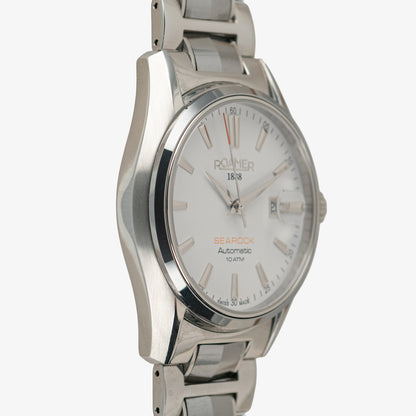 Roamer Searock Automatic 10 ATM White Dial 42mm
