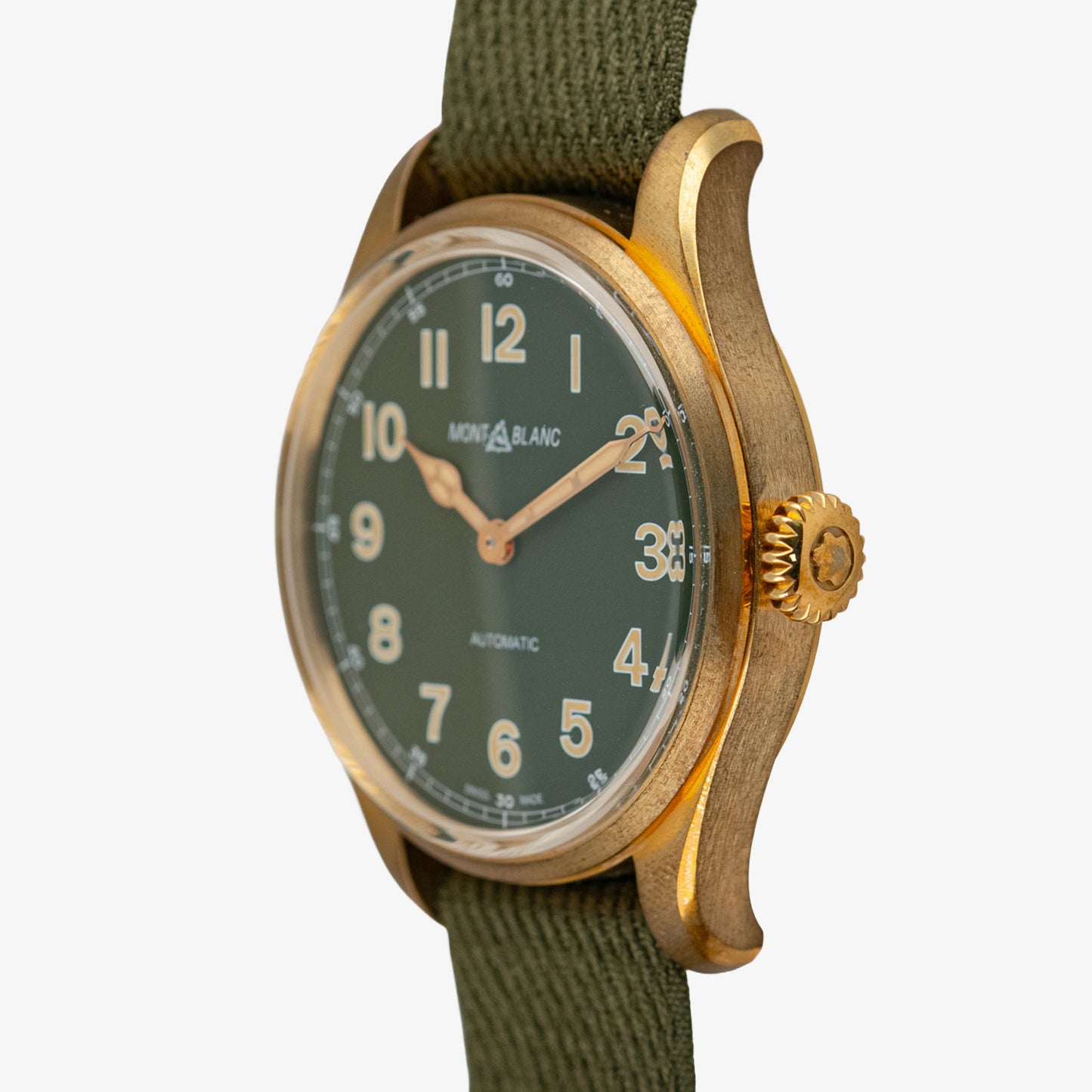 Montblanc 1858 Automatic Bronze Green Dial 42mm