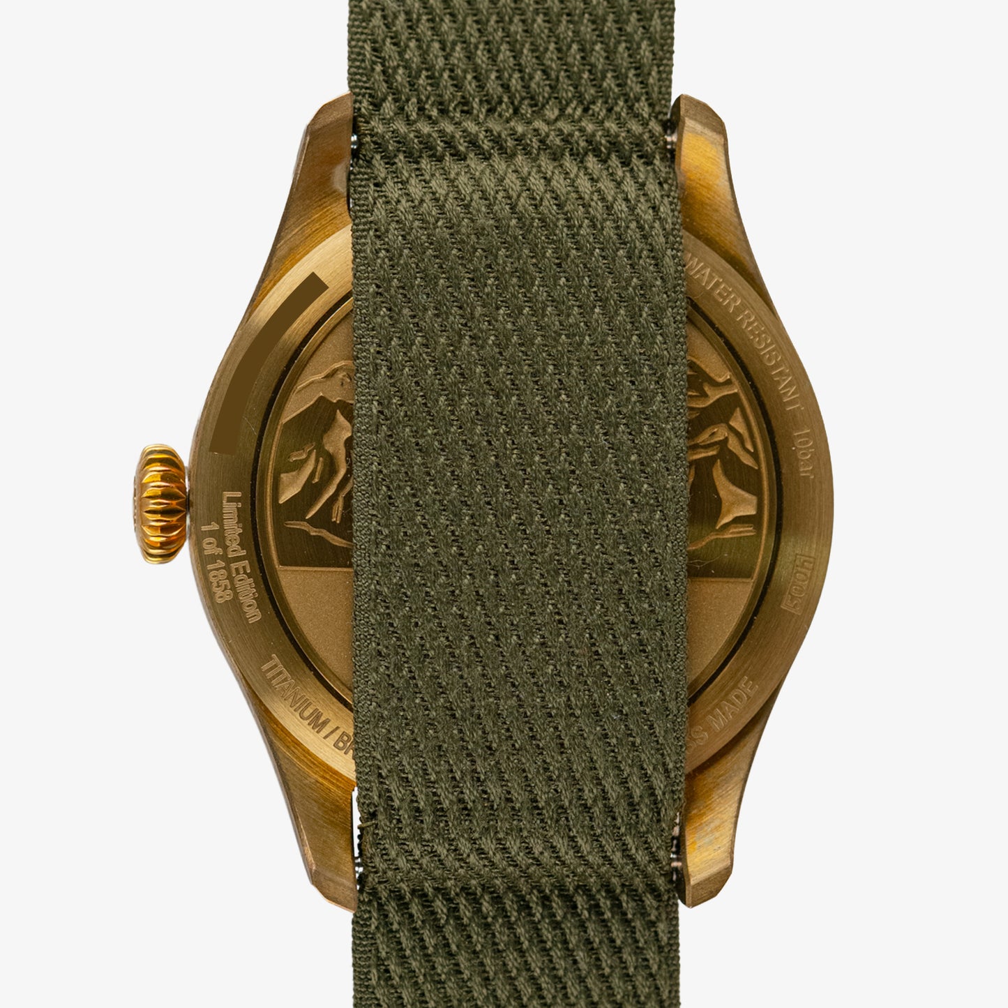 Montblanc 1858 Automatic Bronze Green Dial 42mm