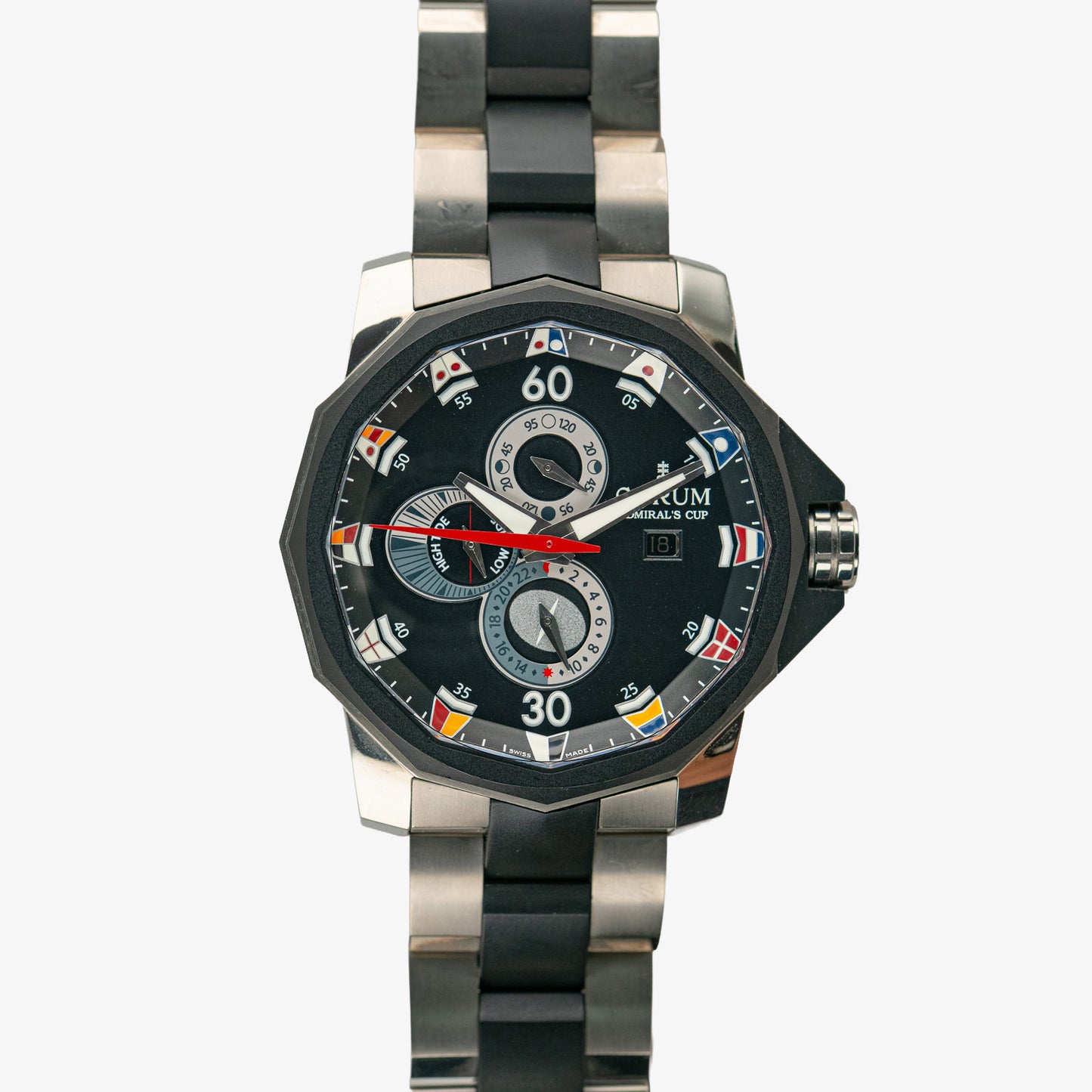 Corum Admiral's Cup Automatic Black Dial Date 44mm